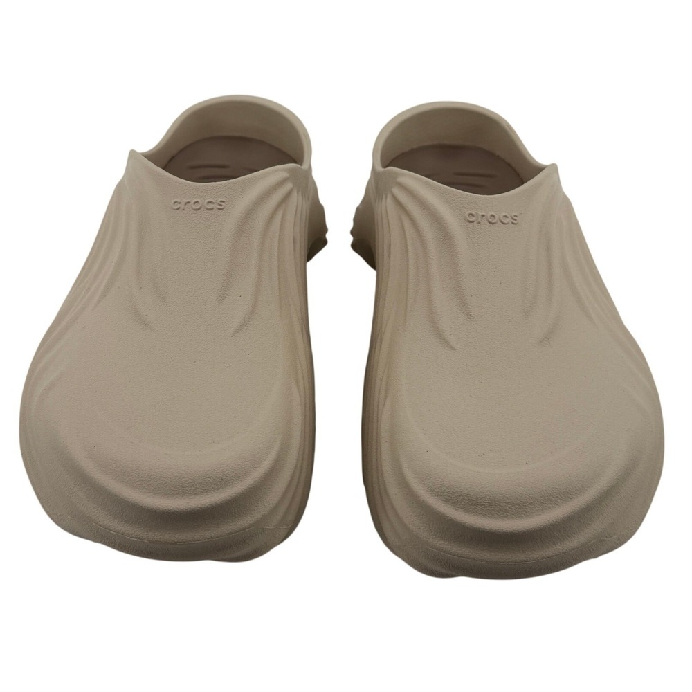 Crocs Echo Wave Clog‎ Almond Tint Men 9/Women 11 M9/W11 Slip On 210521-0LL New - Picture 2 of 9
